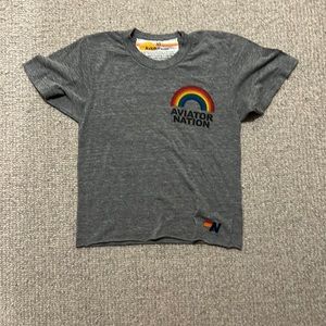 Extra small gray Aviator Nation t shirt